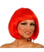 Peruca de cabelo ruivo médio