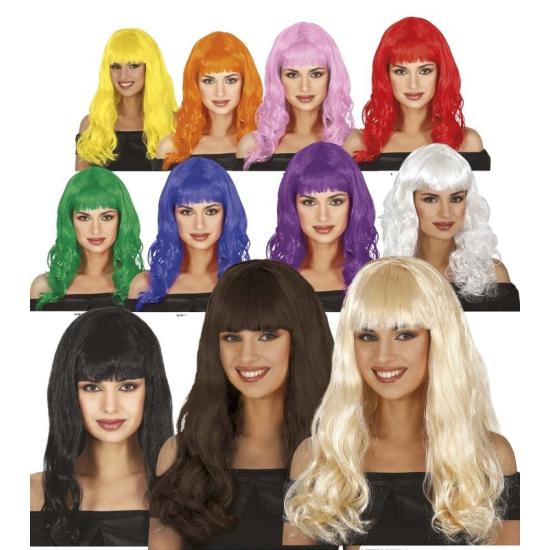 Peruca juba de cores sortidas Peruca juba de cores sortidas