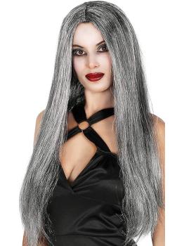 Peruca Long Gray Mane: Mude seu visual em segundos
