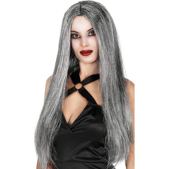 Peruca Long Gray Mane: Mude seu visual em segundos