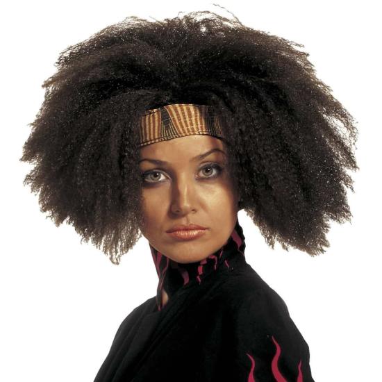 Peruca de fantasia afro havana. Peruca de fantasia afro havana.