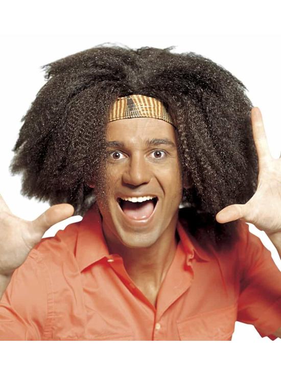 Peruca de fantasia afro havana.