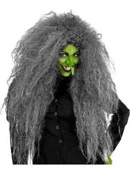 Peruca Gigante Cinza: Transforme seu visual para o Halloween ou Carnaval