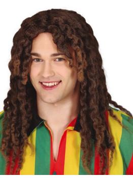 Peruca Dreadlocks Marrom Corajosa