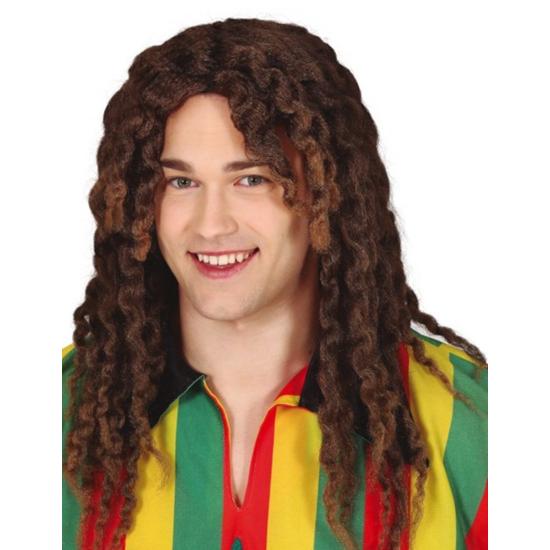 Peruca Dreadlocks Marrom Corajosa Peruca Dreadlocks Marrom Corajosa