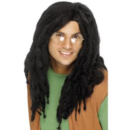 Peruca Dreadlocks Preta Unissex.