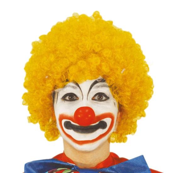 Peruca cacheada amarela Peruca cacheada amarela