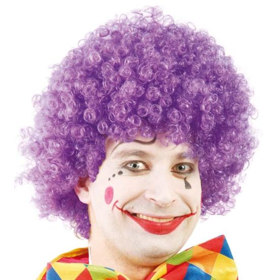 Peruca Cachos Lilás