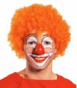 Peruca cacheada laranja – Cor intensa e volume para o Carnaval