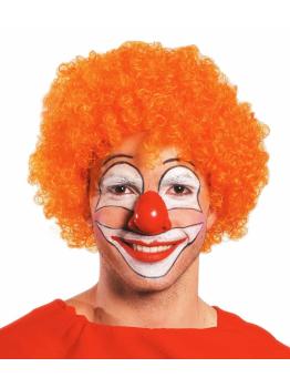 Peruca cacheada laranja – Cor intensa e volume para o Carnaval