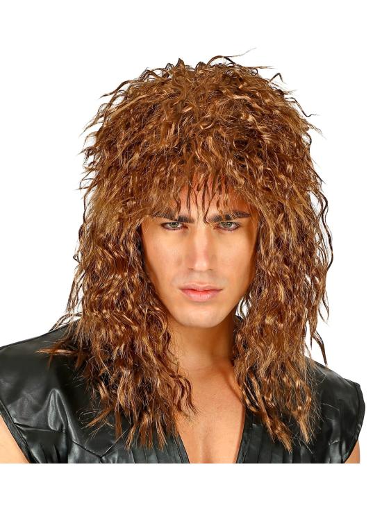 Peruca Rocker dos anos 80