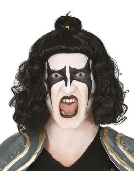 Peruca Rockero Kiss para adulto