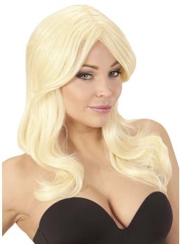 Peluca Rubia Ondulada Premium