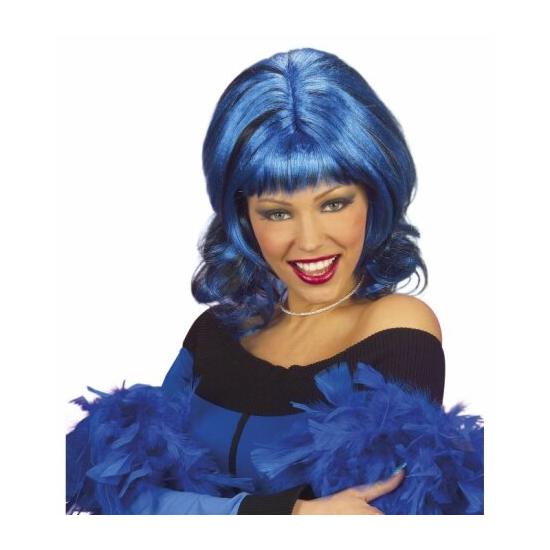 Peruca azul Sharona