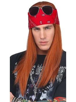 Peruca Super Rock Star com Óculos.