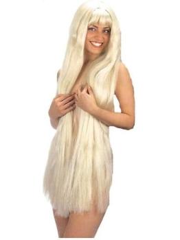 Peruca Loira Extra Longa 100 cms