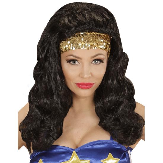 Peruca de supermulher Peruca de supermulher