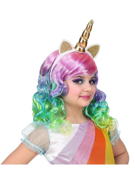 Peruca Unicórnio Infantil
