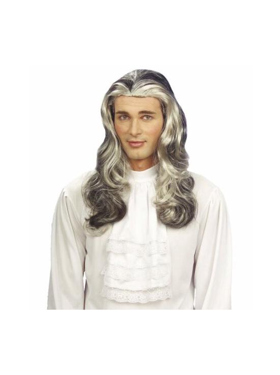 Peruca de vampiro escuro