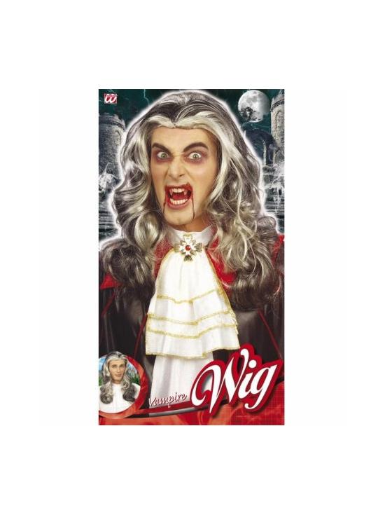 Peruca de vampiro escuro