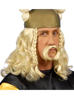 Peruca Viking Asterix Loira