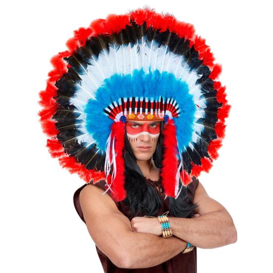 Cocar indiano com Malabu Luxury