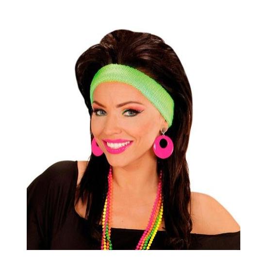 Brincos femininos rosa neon graxa rosa