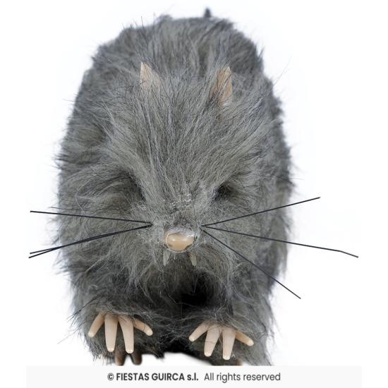 Ratinho peludo pequeno de 15 cms.