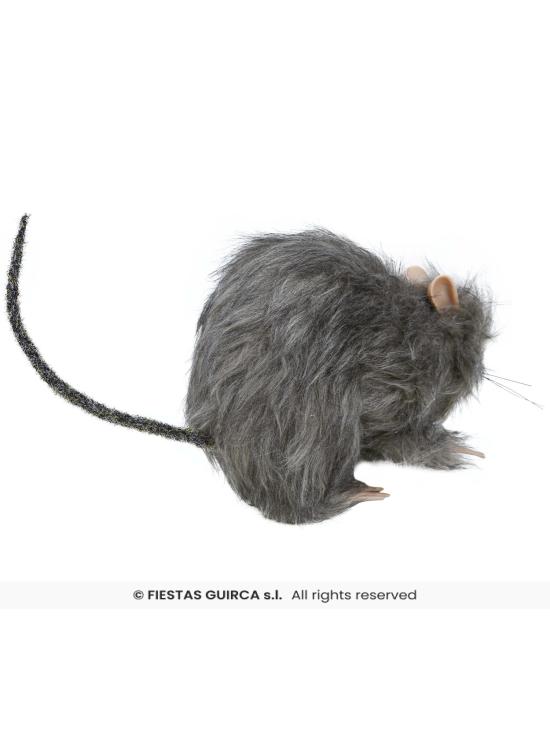 Ratinho peludo pequeno de 15 cms.