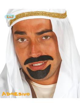 Cavanhaque e bigode para fantasia de Gui
