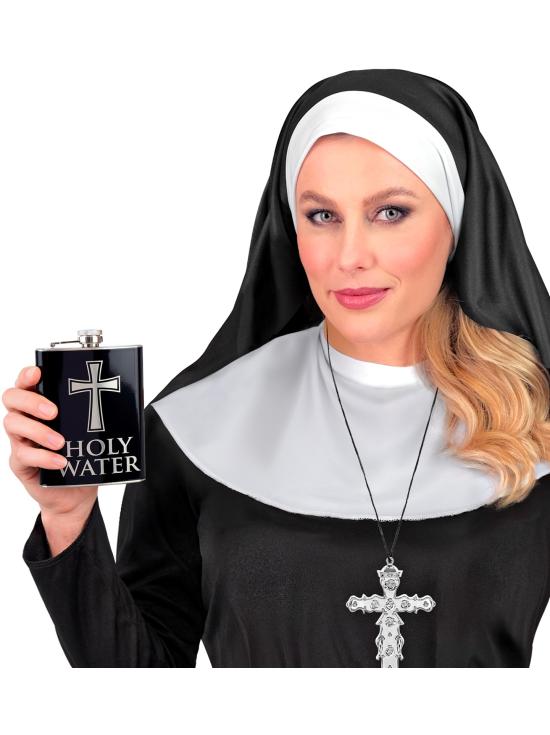 Frasco de água benta para trajes religiosos