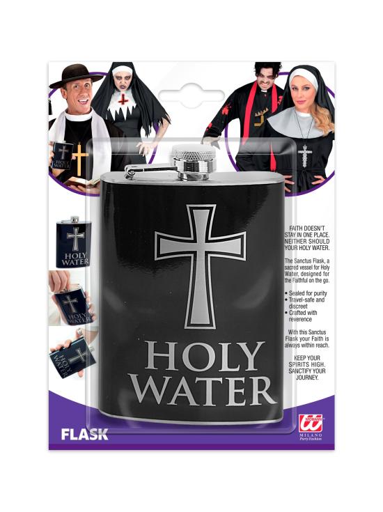 Frasco de água benta para trajes religiosos