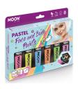 Tinta Pastel UV Neon para Rosto e Corpo 6x12ml