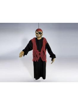 Pingente Caveira Pirata 98X22X11 cm