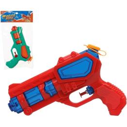 Luz e som da arma laser