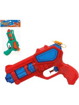 Luz e som da arma laser