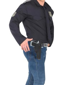 Pistola de brinquedo com coldre (22 cm)
