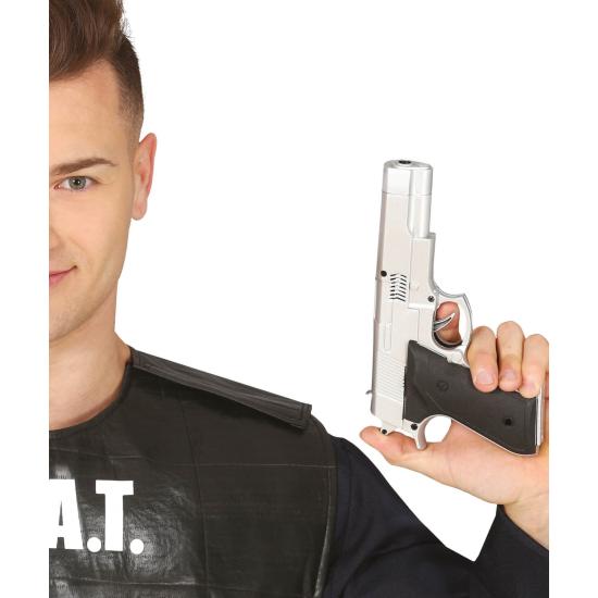 Arma de fantasia cinza de 22 cm