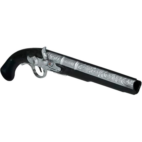 Pistola Blunderbuss de 60 cm – Acessório para trajes de pirata e época