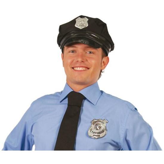 Distintivo de polícia de metal