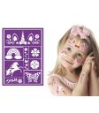 Modelo de maquiagem infantil fantasia