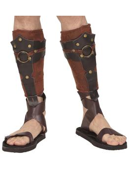 Leggings de couro simulado romano/grego*