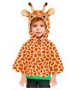 Poncho com estampa de girafa bebê (tamanho 98, 1-2 anos)