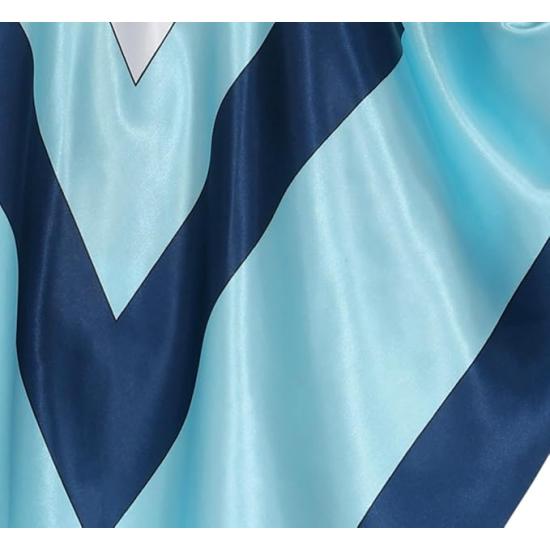 Poncho Super Trouper ABBA para mulheres – Fantasia azul dos anos 70 para festas, Halloween e Carnaval Poncho Super Trouper ABBA para mulheres – Fantasia azul dos anos 70 para festas, Halloween e Carnaval