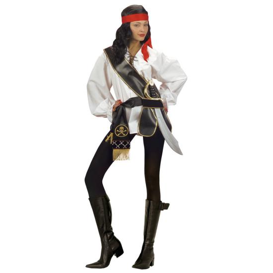 Porta-espada em imitação de couro preto