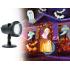 Projetor de figuras LED de Halloween e Natal para ambientes externos