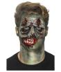 Prótesis de látex de espuma, ojo de zombi, Verde, con adhesivo