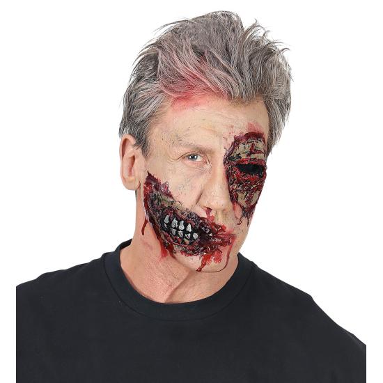 Prótese de látex de dentes de zumbi