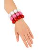 Pulseira Feminina Rosa Rosa dos anos 50. .