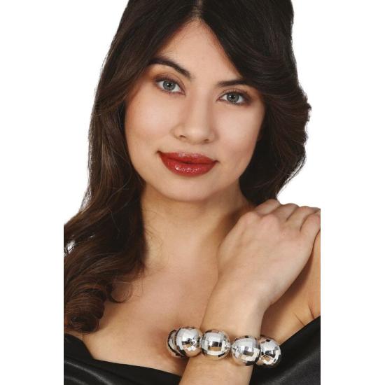 Pulseira Bolas de Discoteca dos anos 70 Pulseira Bolas de Discoteca dos anos 70